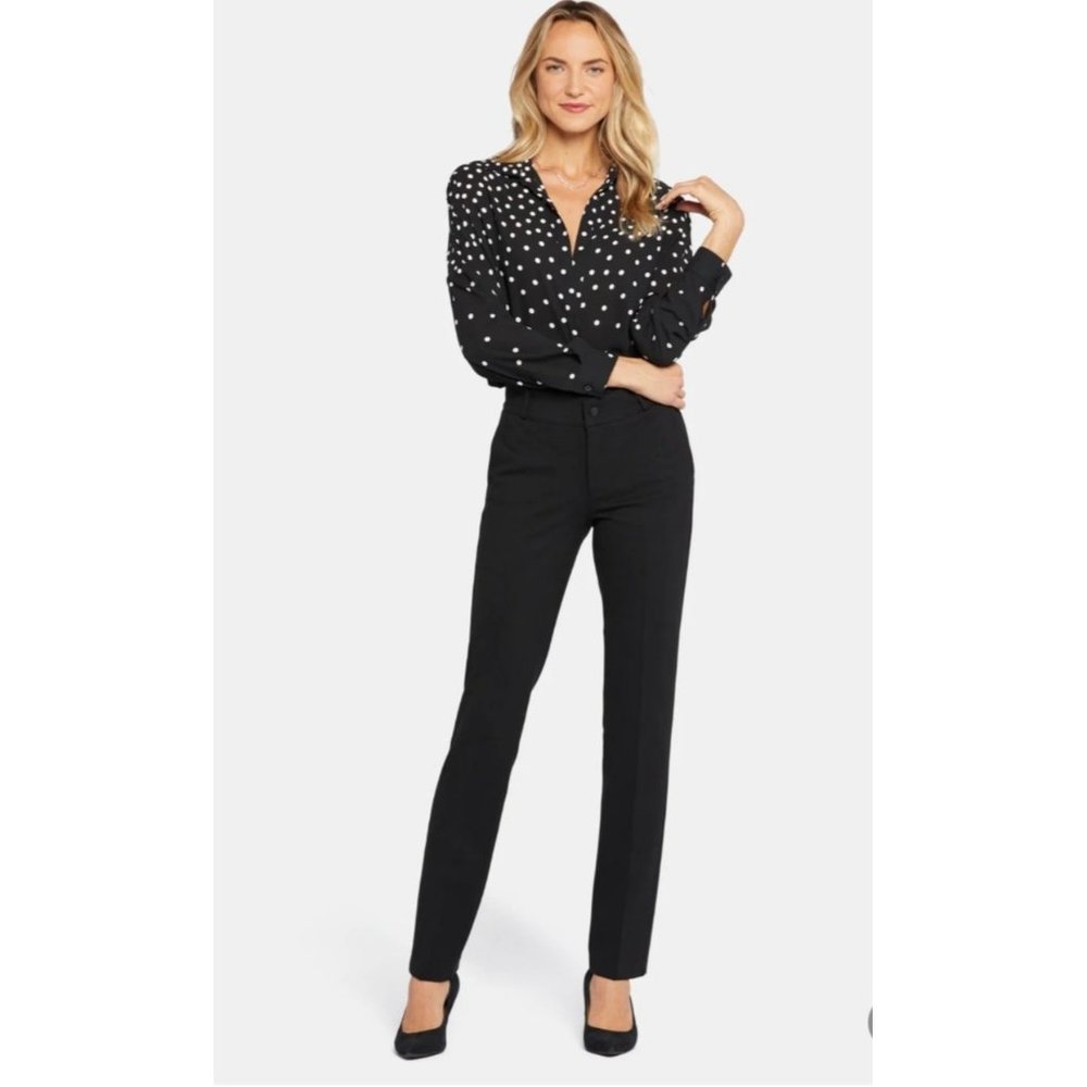 NYJD Black Trouser pant Lift Tuck size 12